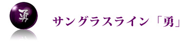 サングラスライン「勇」の商品詳細はこちら