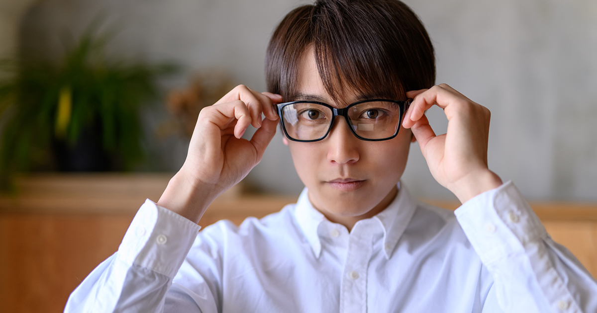 メガネが落ちてくる場合の対処法